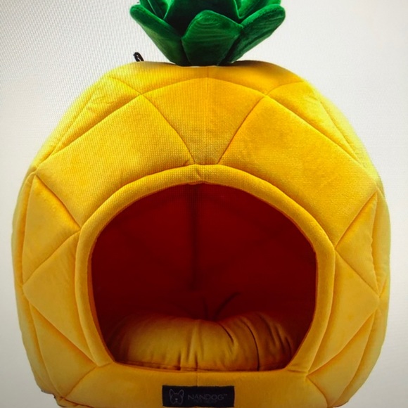 Nandog Other - Nandog small pineapple dog bed